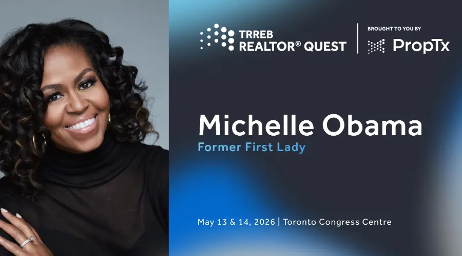 TRREB REALTOR® QUEST Keynote Spotlight: Michelle Obama