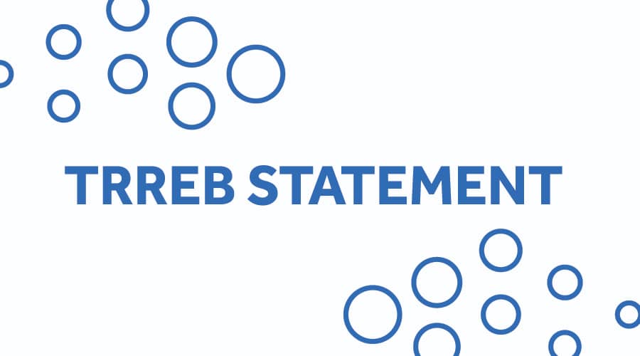 TRREB Statement thumbnail.